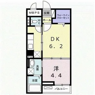 Glanz Sakura【1階】の間取り