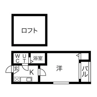 シェモア千種公園【2階】の間取り