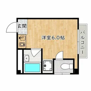 大阪府堺市美原区太井【アパート】の間取り
