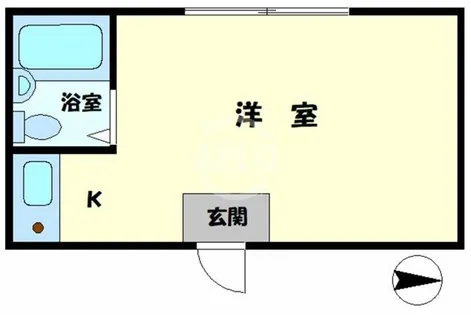 プチニード堀江通り【3階】の間取り