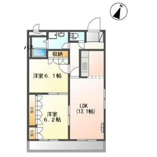 Prim-rose【1階】の間取り