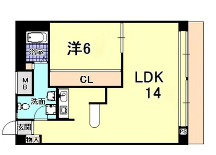 イーストコート2番街【11階】の間取り