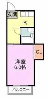 PHOENIX香椎参道【3階】の間取り