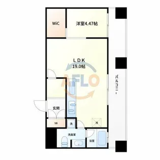 ラクメンビル【10階】の間取り