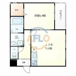 フェリシアーク加美【3階】の間取り
