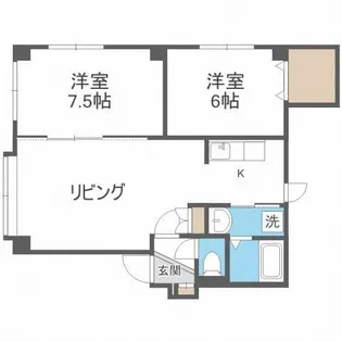 ドルチェ33A【2階】の間取り
