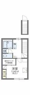レオパレス下石田【2階】の間取り