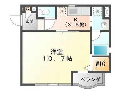 La Marne(ラ・マルネ)【3階】の間取り