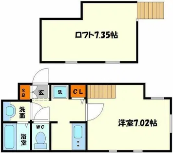 ガレリア千里山DUE【1階】の間取り