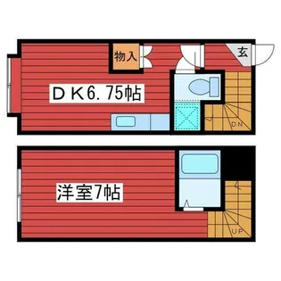 メゾン・ド・ベル【1階】の間取り