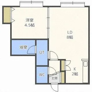 セピアルージュ【2階】の間取り