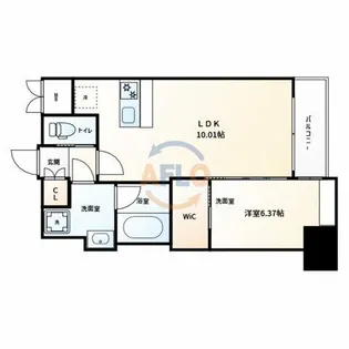 Vinoプレジオ本町【315号室】の間取り