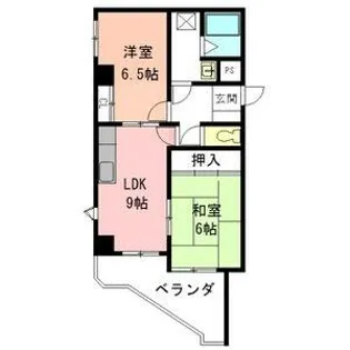 ディーベス23【5階】の間取り