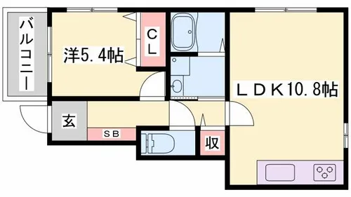 ネットハイツⅠ【101号室】の間取り