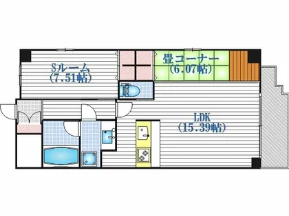 プレジオ本町【3階】の間取り