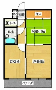 ブリリアンマンション【6階】の間取り