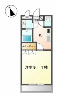 フェリチェ【2階】の間取り