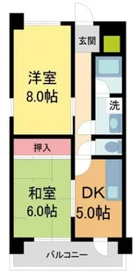 サンコーポユウIII【3階】の間取り