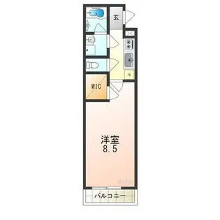 大阪府堺市西区浜寺諏訪森町西3丁【アパート】の間取り