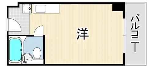 カサベラ神戸【7階】の間取り
