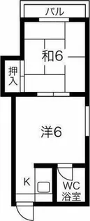 松栄栢ノ木ビルA棟【2階】の間取り