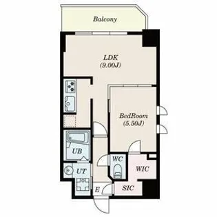 S-RESIDENCE神戸磯上通【11階】の間取り