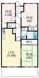 大阪府和泉市東阪本町【マンション】の間取り