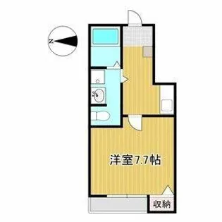 クレフラスト鳥神町【1階】の間取り