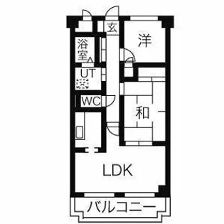 グリーンマンション守山【302号室】の間取り