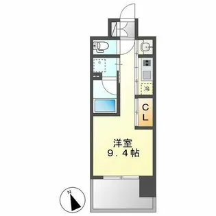 GRAND ESPOIR IZUMI【803号室】の間取り