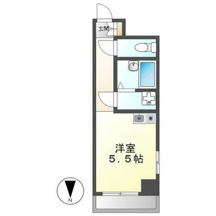 ツインズ1991【3D号室】の間取り