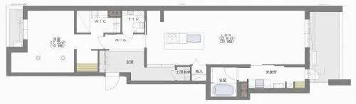 Shamaison Luxuar平尾山荘通【2階】の間取り