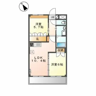 レジデンス Ai【3階】の間取り