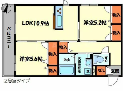 シャーメゾンステラ【3階】の間取り