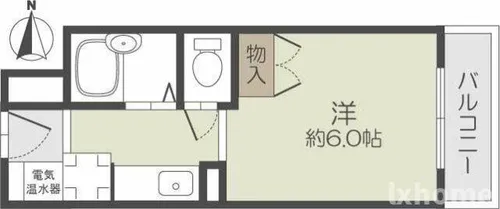 スチューデントパレス茨木【2階】の間取り