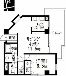 Ns21やごと【3階】の間取り