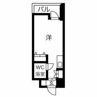 レバンガ天神橋AP【6階】の間取り