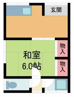 シャレー山本【202号室】の間取り