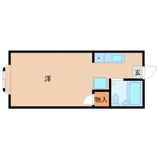 ハイツ梶井【2階】の間取り
