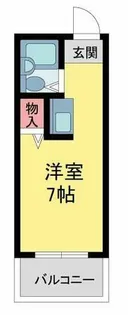 ダイドーメゾン西宮北口X【303号室】の間取り