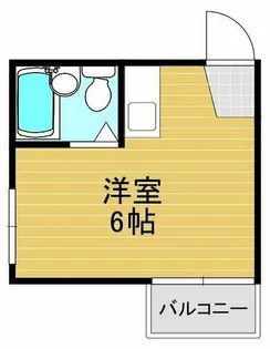 東公園グローリーハイツ【305号室】の間取り