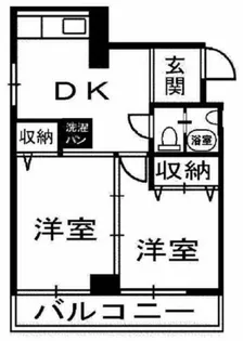 サンビラ大手前【5階】の間取り