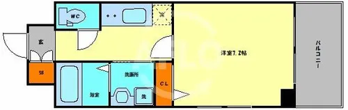 スペランツァ関目【5階】の間取り