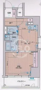 プレサンス千日前通【9階】の間取り