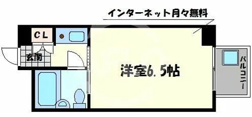 シャンテジョイフル【8階】の間取り