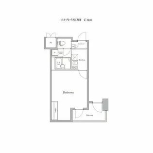 エルプレイス江坂Ⅲ【14階】の間取り