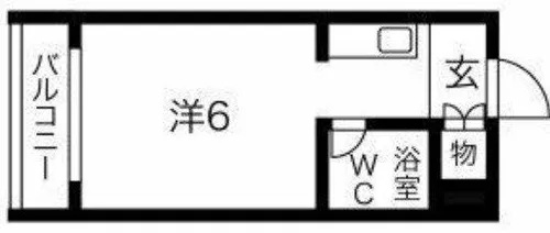 SENSE松原【5階】の間取り