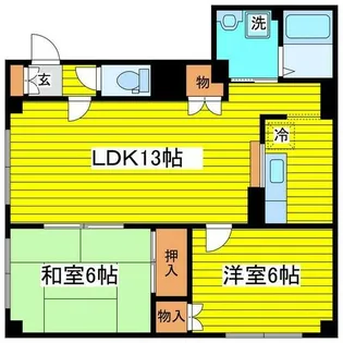 ミトラス7【202号室】の間取り