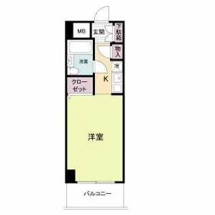 メルベールマウンテンヴィレッジ【3階】の間取り