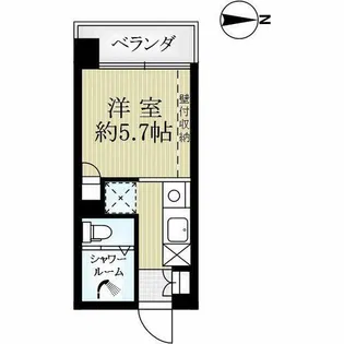 深江ビル【6階】の間取り